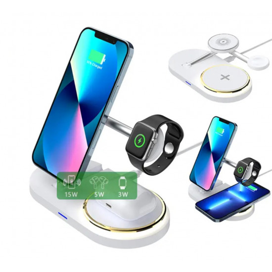 3 in 1 Wireless Charger for iPhone iWatch iPod