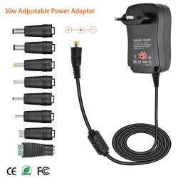 Power Adapter Universal 30W adjustable with USB output