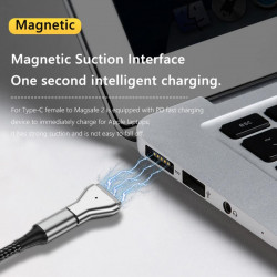 USB C to Magsafe 1 2 Adapter head