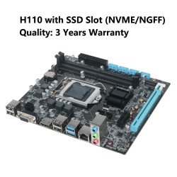 H110 Motherboard OEM New NVME NGFF SSD Slot