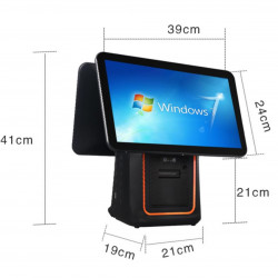 15.6“ Dual Screen  Touch Cash POS