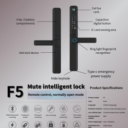 F1 F2 F3 F5 Intelligent Smart Lock