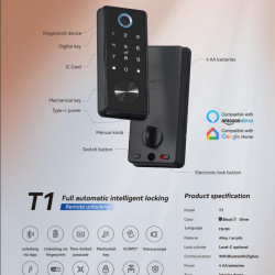 T1 T2 T3 Intelligent Smart Lock