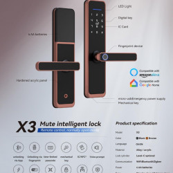 X2 X3 X5 X6 X7 Intelligent Smart Lock